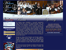 Tablet Screenshot of hellenicmusic.org